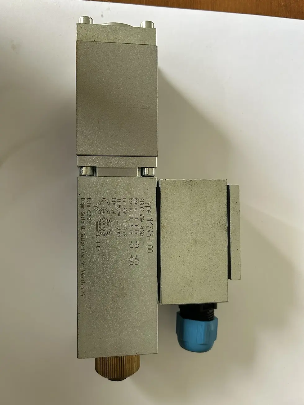 Thumbnail: Wandfluh WKZ45-100-M195 Solenoid Coil AEXI4Z60b-100/T6-Z444 Valve