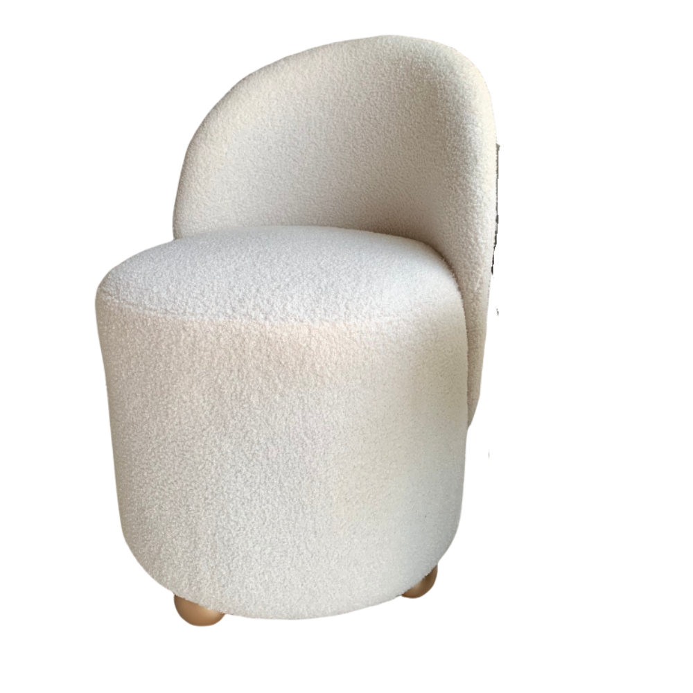Boucle Vanity Chair