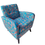 Thumbnail: Pele Blue Floral Armchair
