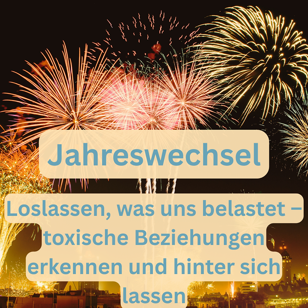 Loslassen, was uns belastet – toxische Beziehungen erkennen und hinter sich lassen