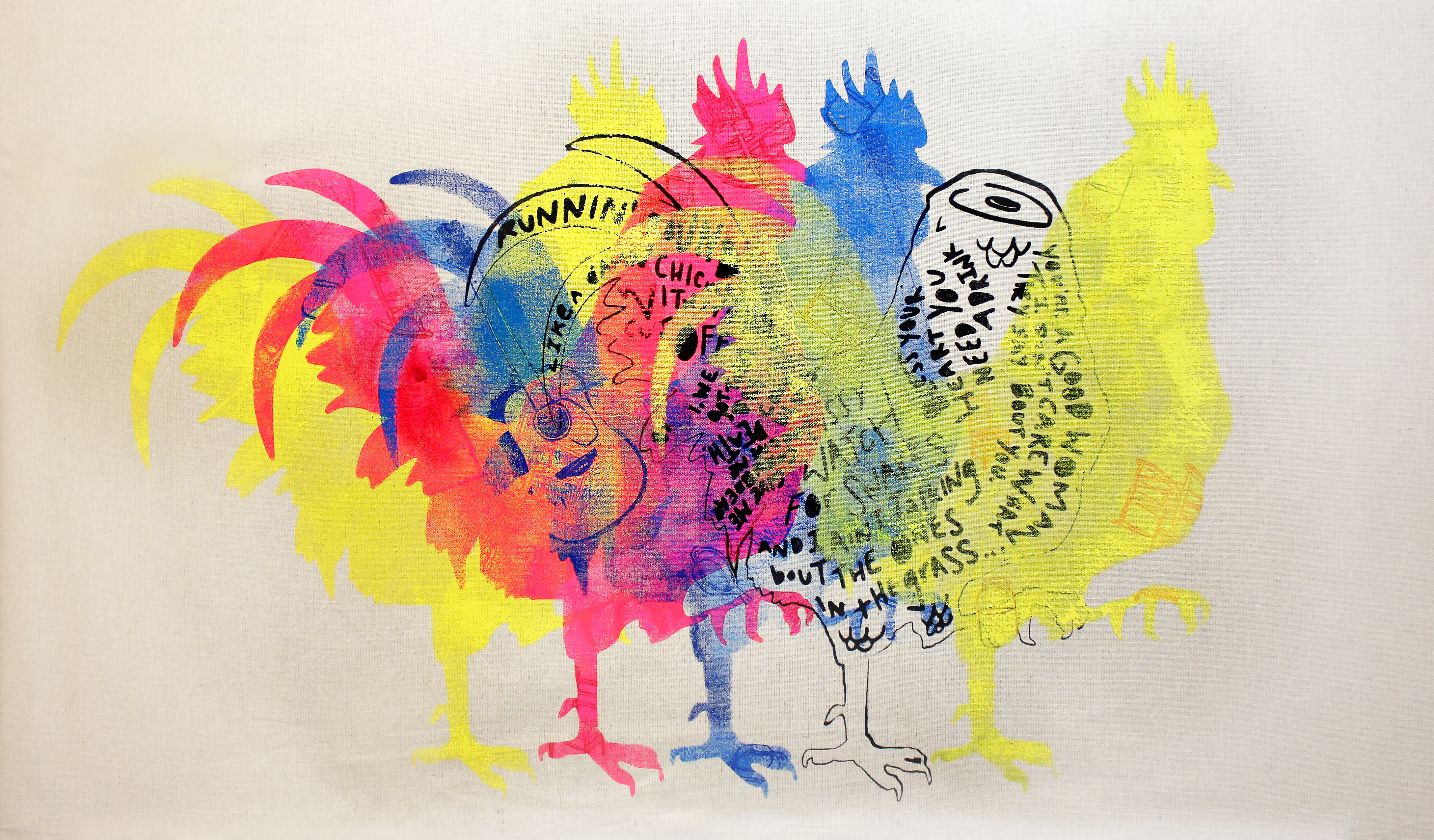 Runnin' Round • Painting