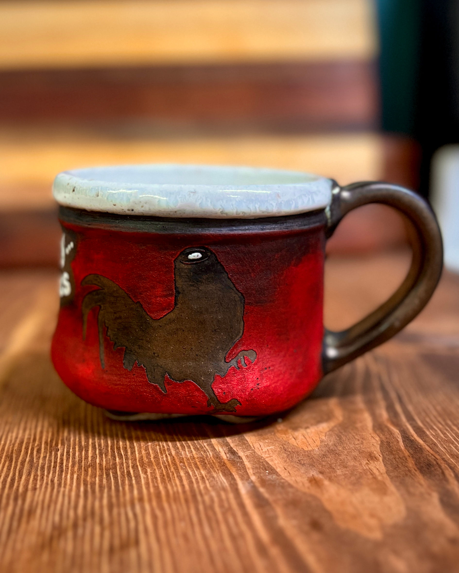 "Sorry, I'm busy... I got chickens to milk" - Mug