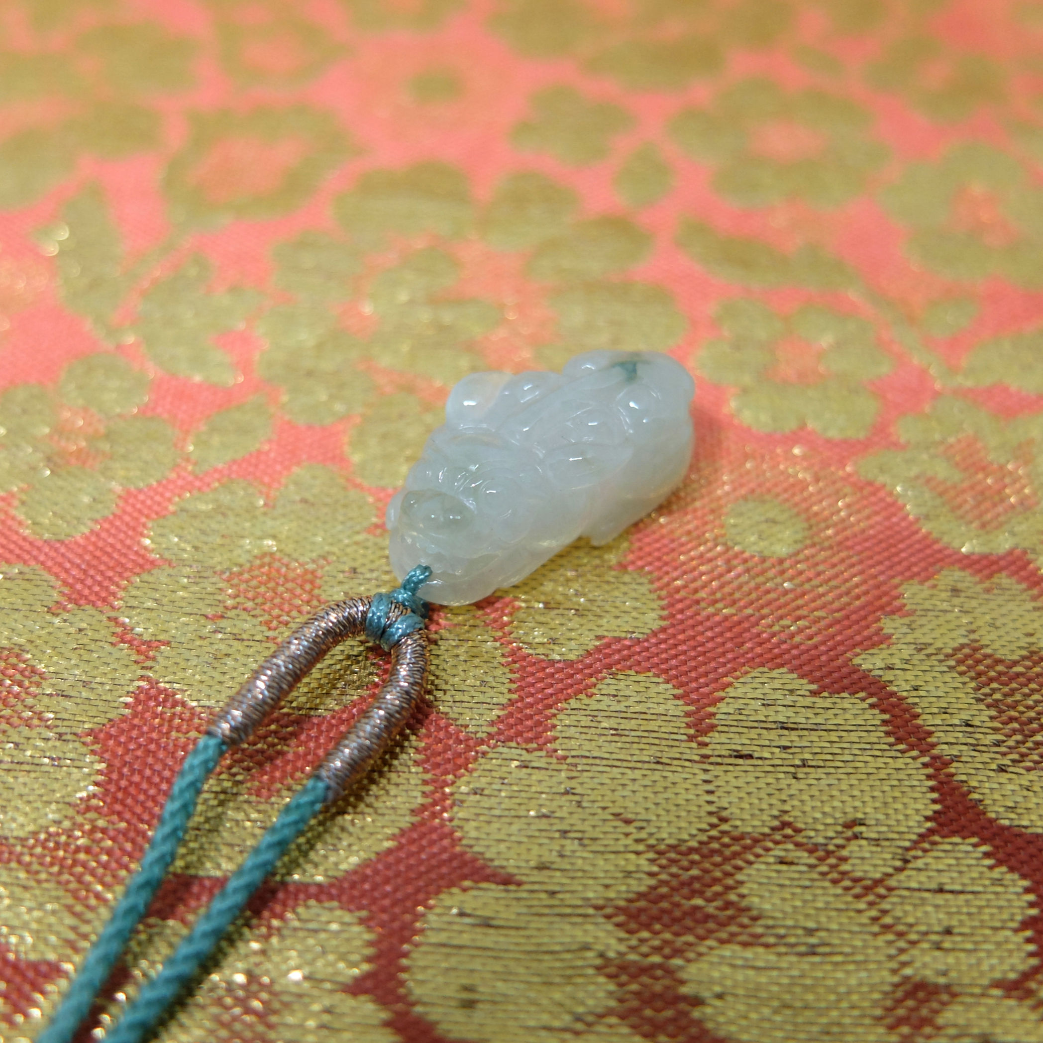 翡翠飄花貔貅～招財