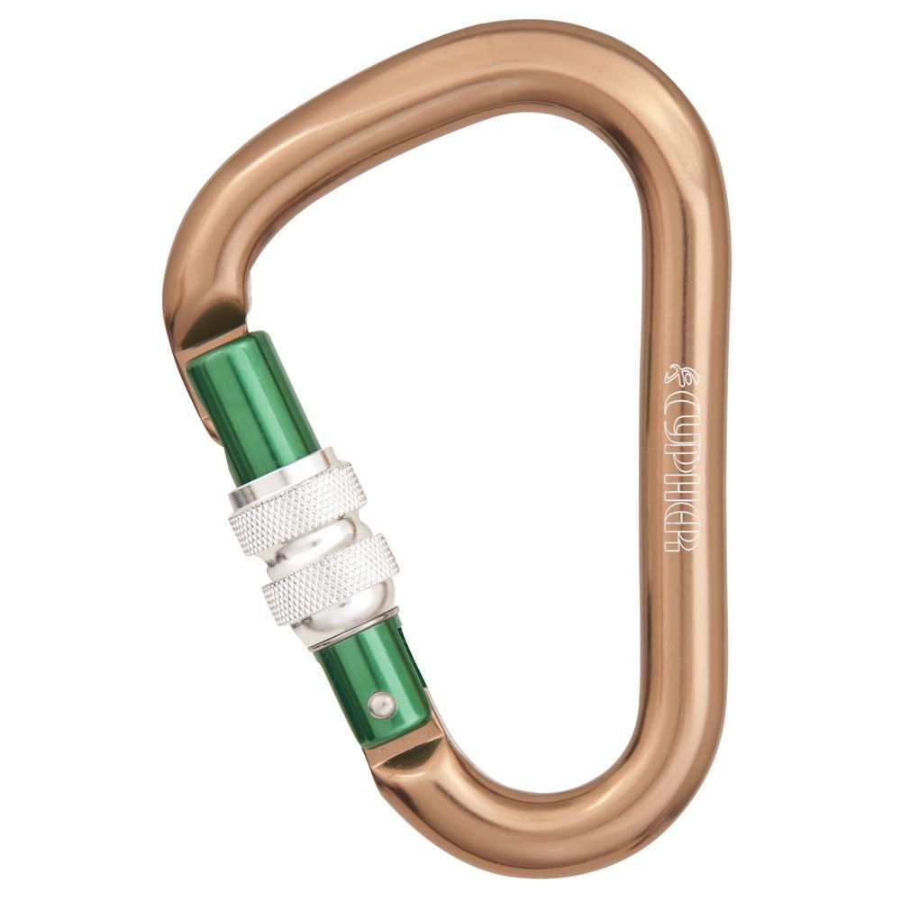 Mosqueton, CYPHER HELIOS SCREW GATE HMS