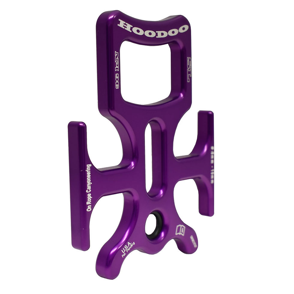 Miniatura: Descensor, "HooDoo SL" de On Rope, Rapel Dinamico