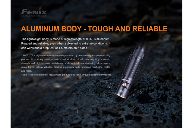 Miniatura: Linterna de mano Fenix ​​E35 V3.0 EDC, 3000 Lumenes