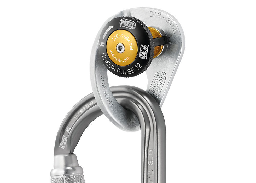 Miniatura: Anclaje Petzl PULSO COEUR, Anclaje Extraíble de 12mm, Función de Bloqueo