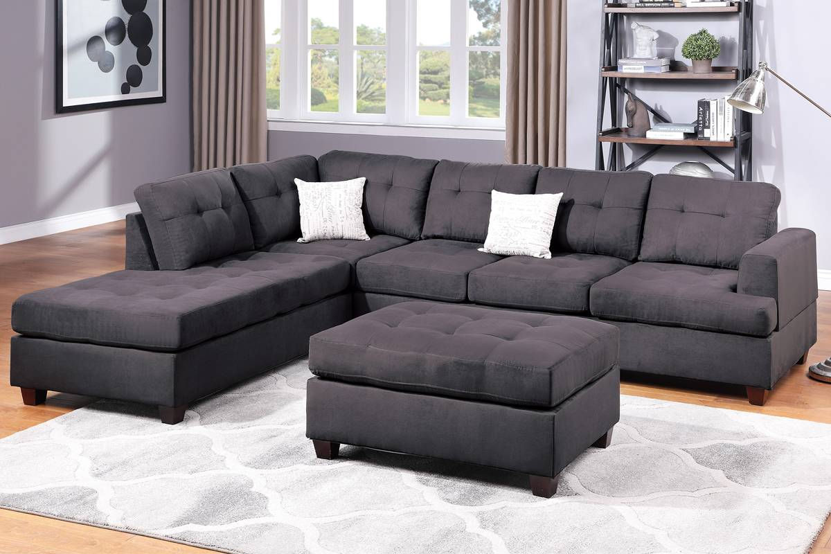 3-PCS Sectional Sofa Set - F6404
