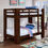 Thumbnail: SUZIE TWIN/TWIN BUNK BED | FOA-BK972BK