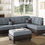 Thumbnail: 3-Pcs Sectional Sofa | F6855