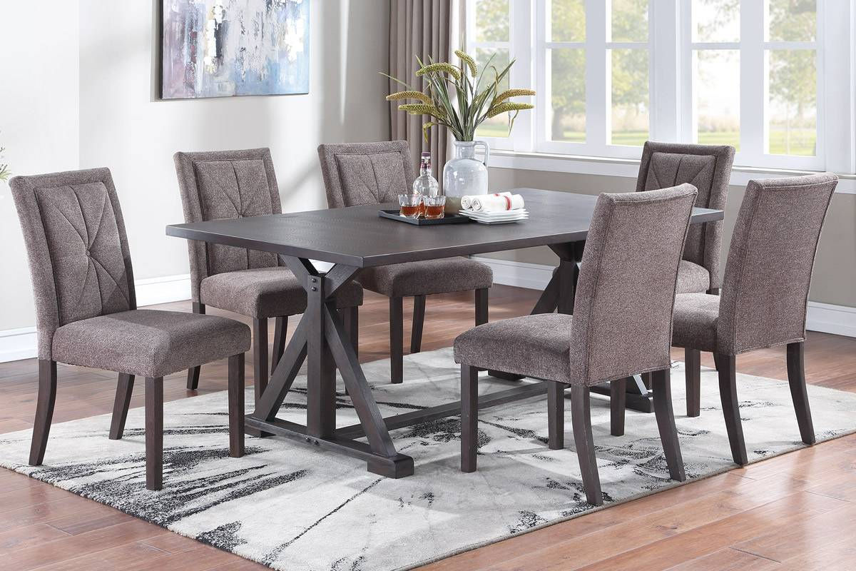 7-Pcs Dining Set - F2586  / F1858