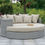 Thumbnail: CALIO ROUND PATIO SOFA & OTTOMAN | CM-OS1844