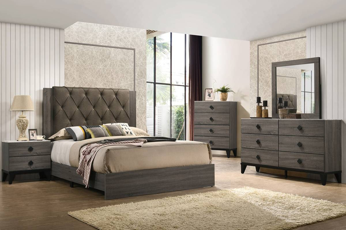 Queen Bedroom Set 5 Pieces - F9560Q