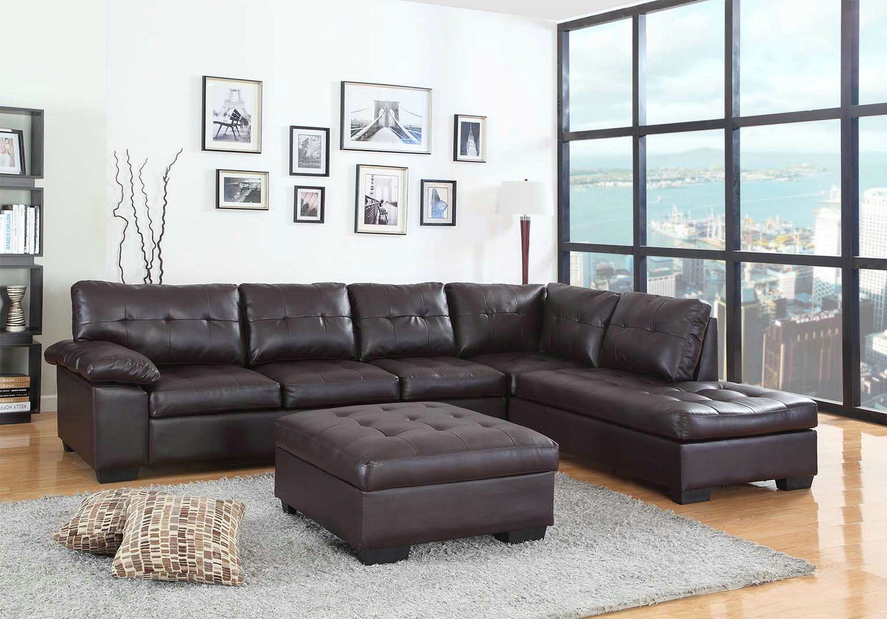 Sectional Sofa & Chaise - 2082