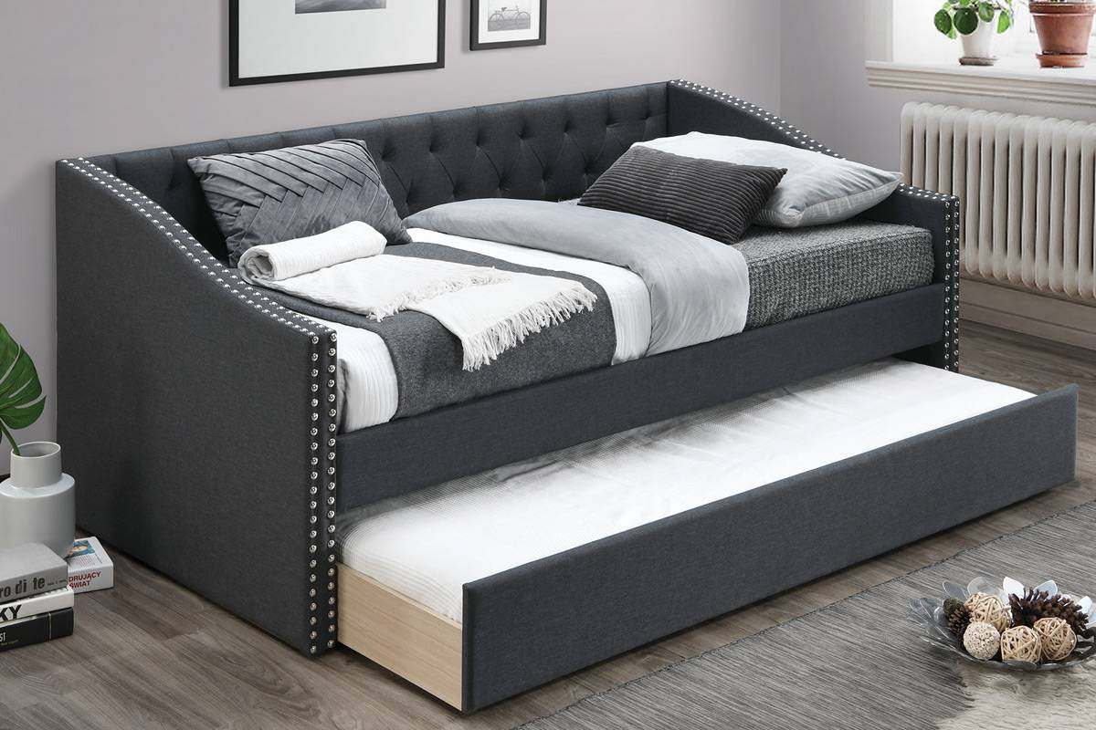Day Bed w/ Slats + Trundle - F9454