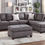 Thumbnail: 3-Pcs Sectional Sofa | F6423