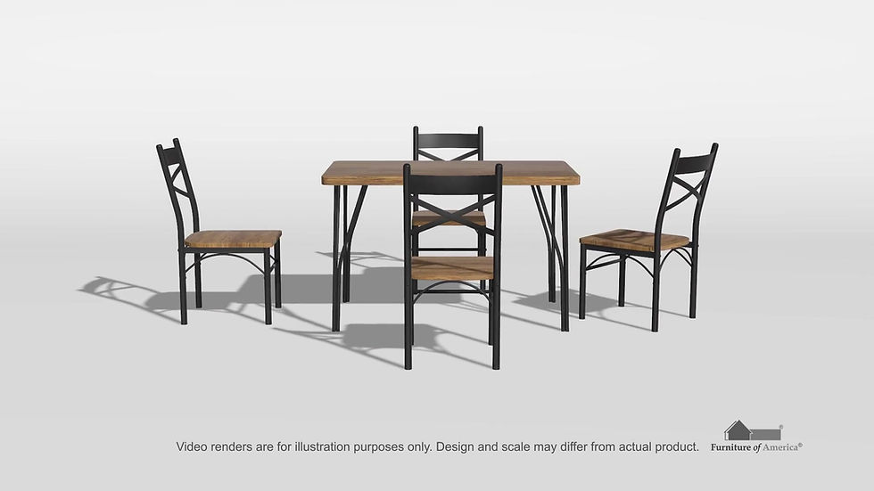 Thumbnail: Banbury 5 piece Dinning Set (CM3279)