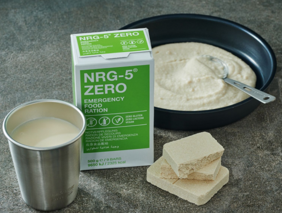 NRG 5 ZERO Notration glutenfrei Notvorrat