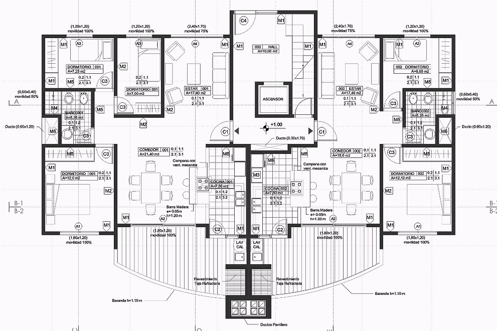 Planta de edificio