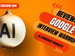 Ai Onion Reviews Google Interview Warmup