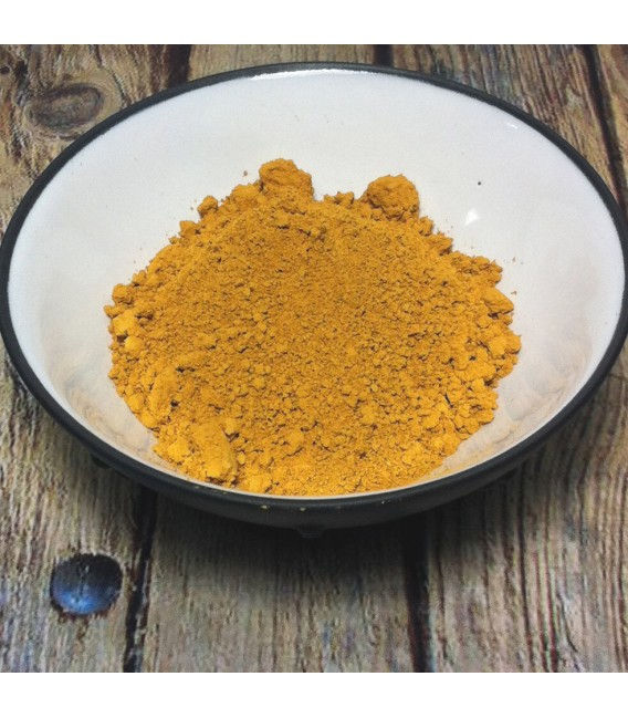 Dark Yellow Ochre - Ocre Jaune Fonce JFLES  Matte Pigment Powder