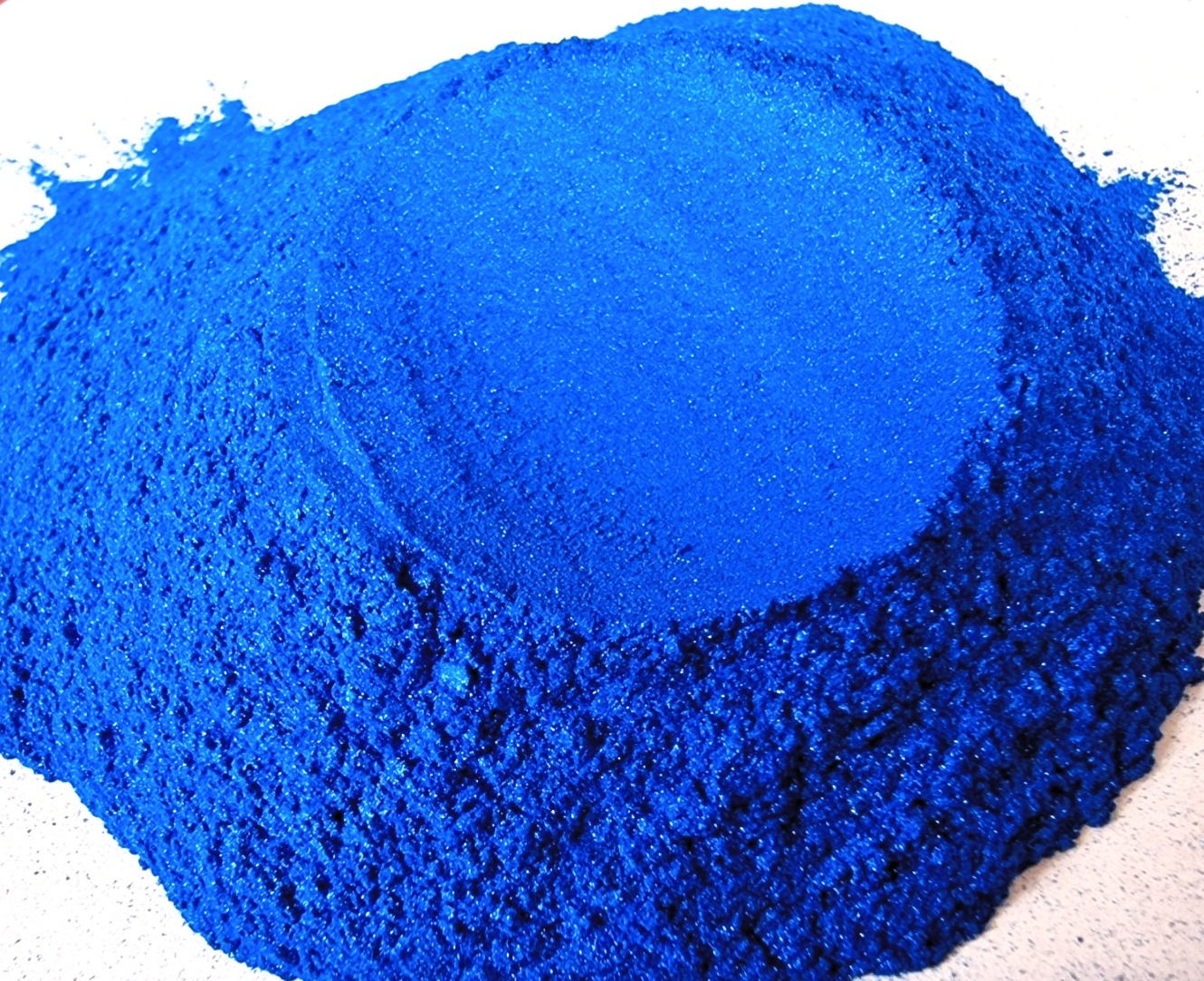Crystal Royal Blue Pearl Mica Powder (Synthetic Mica)