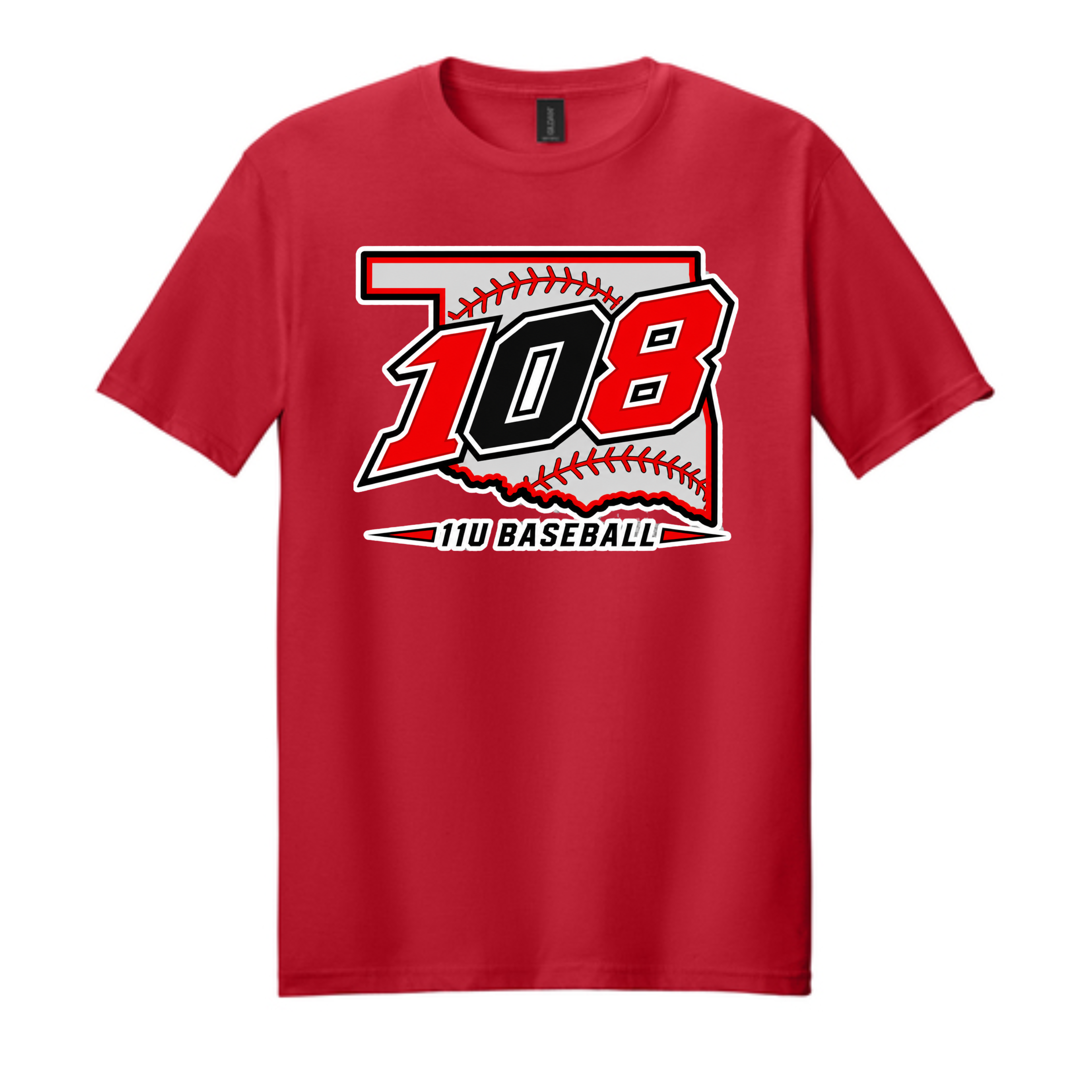 84-108-11U-Gildan Softstyle-Red