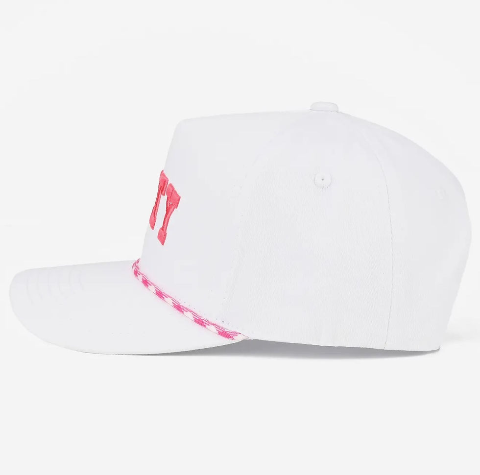 Thumbnail: Pink SALTY Embroidered Hat