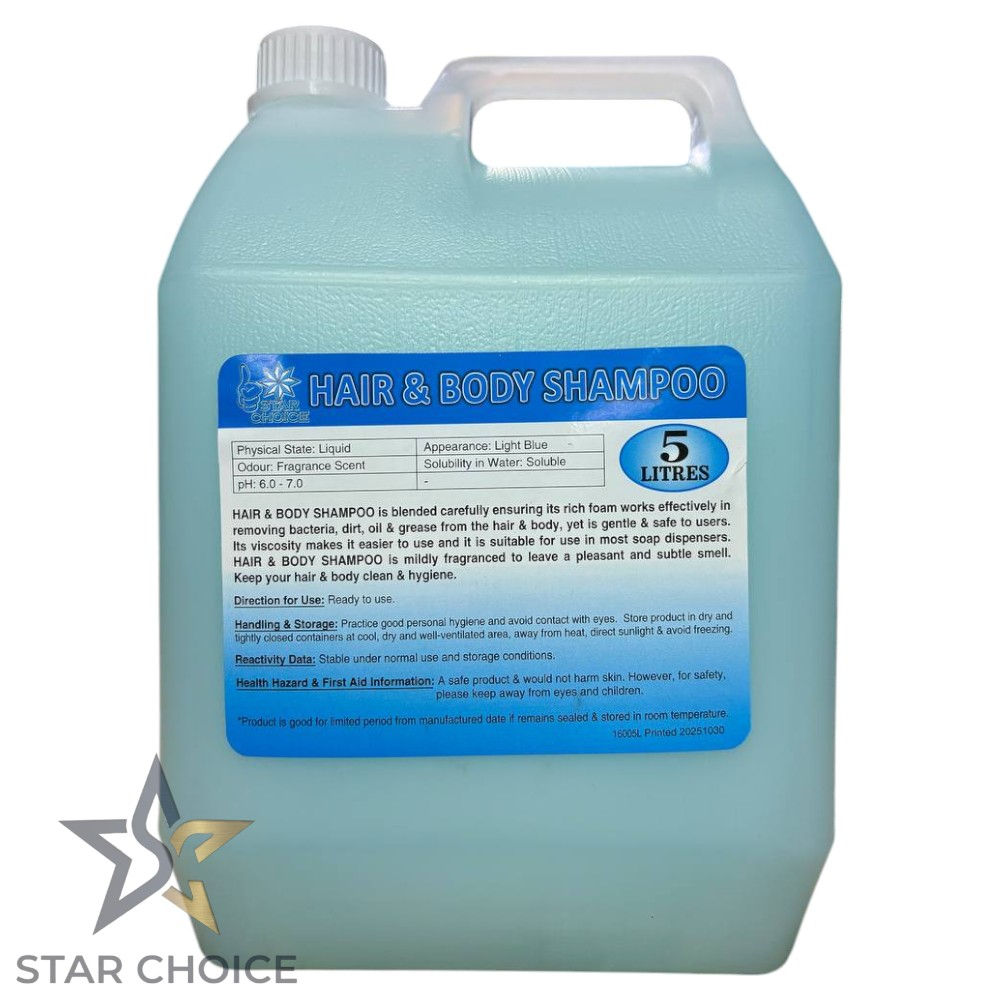 Hair and Body Soap/Shampoo (StarChoice) 5L