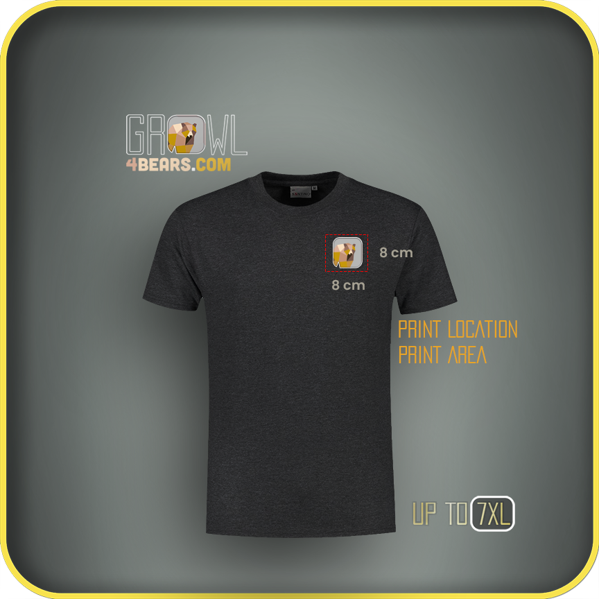 Thumbnail: T-SHIRT - THE BIG ONES | GROWL THE LOGO