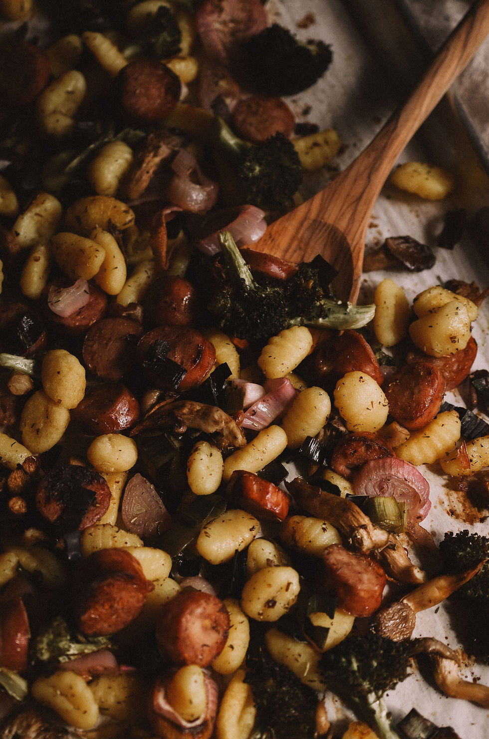 Gluten-free pesto gnocchi
