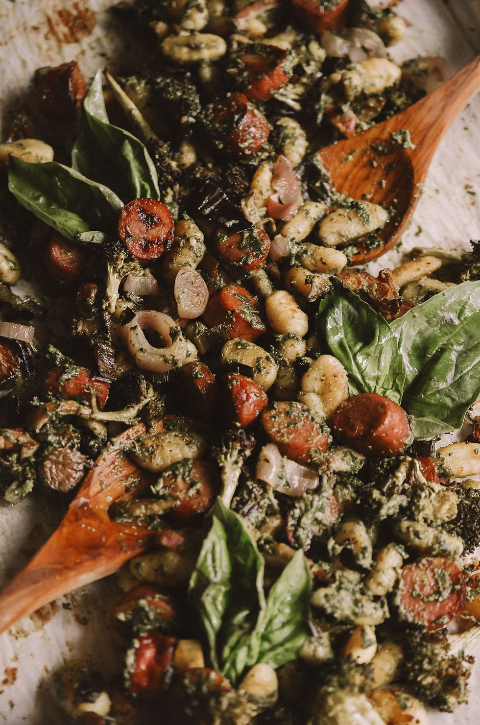 Gluten-free pesto gnocchi