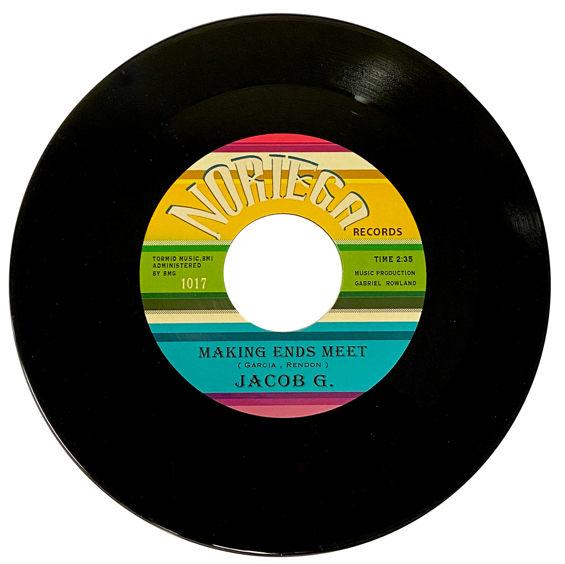 JACOB G. & LITTLE WILLIE G. MAKING ENDS MEET -BLACK VINYL