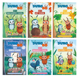The Purcell Agency: DUNG & BO: Six Book Series, Middle Grade Chapter Books - Fiction (STEM), by Melanie Uteg (ABDO Publishing)