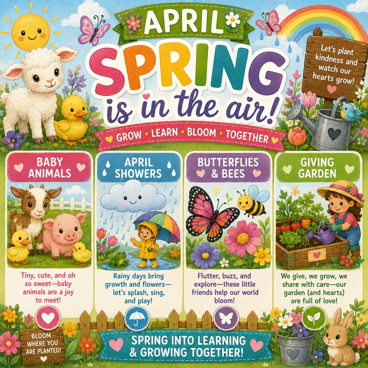 April: Spring is in the Air