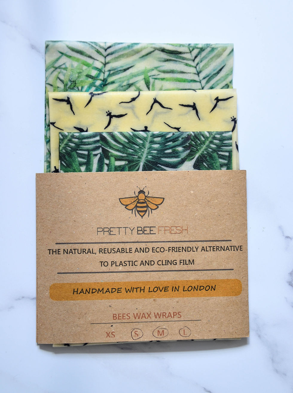 Pretty Bee Fresh luxury packaging
