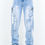 Thumbnail: Acid Wash Stacked Jeans