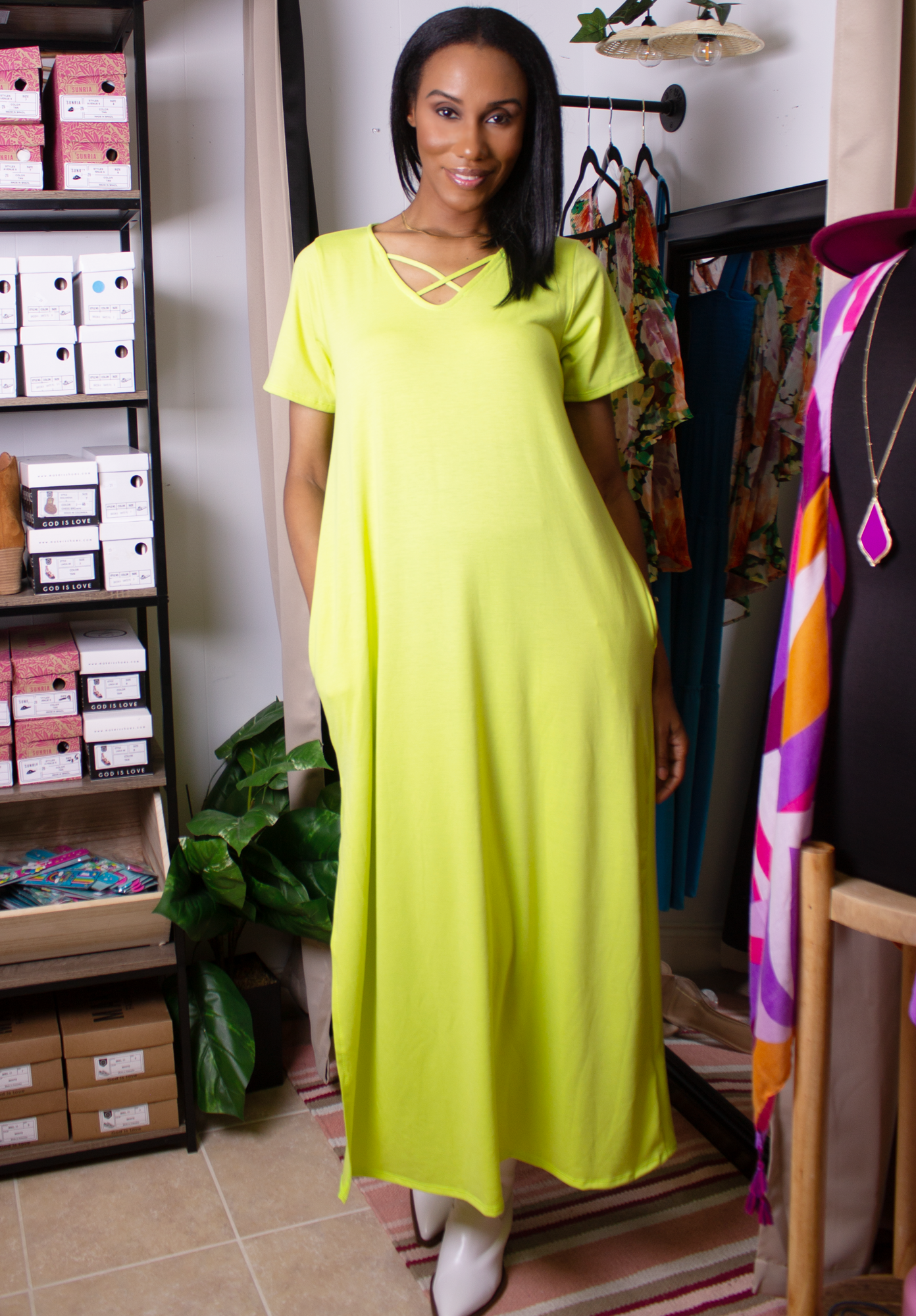 CrissCross Maxi Dress
