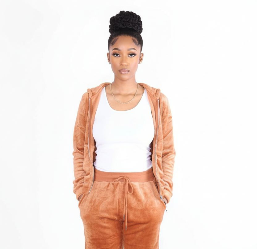 Teddy Set in Warm Caramel