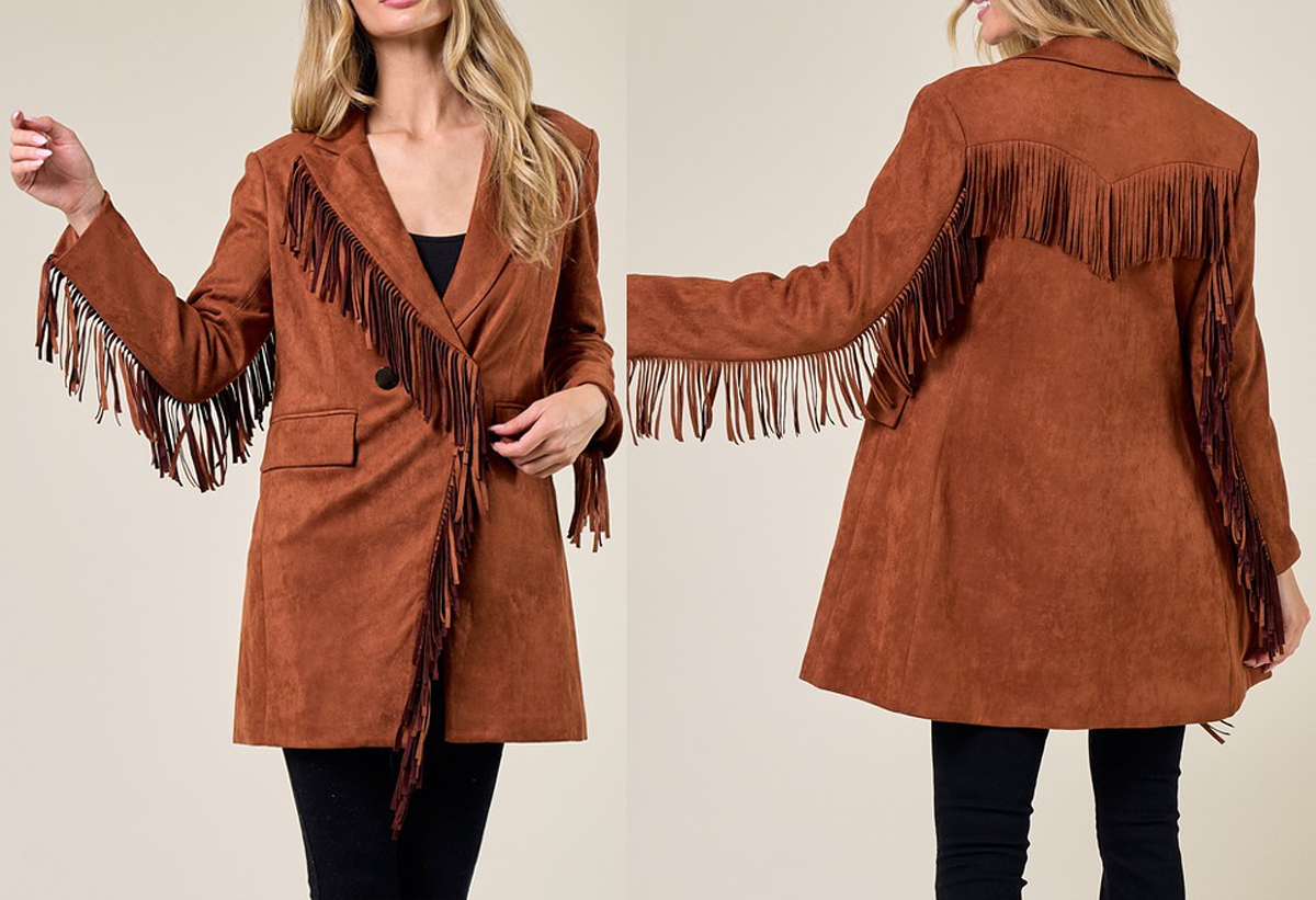 Premium Fringe Jacket