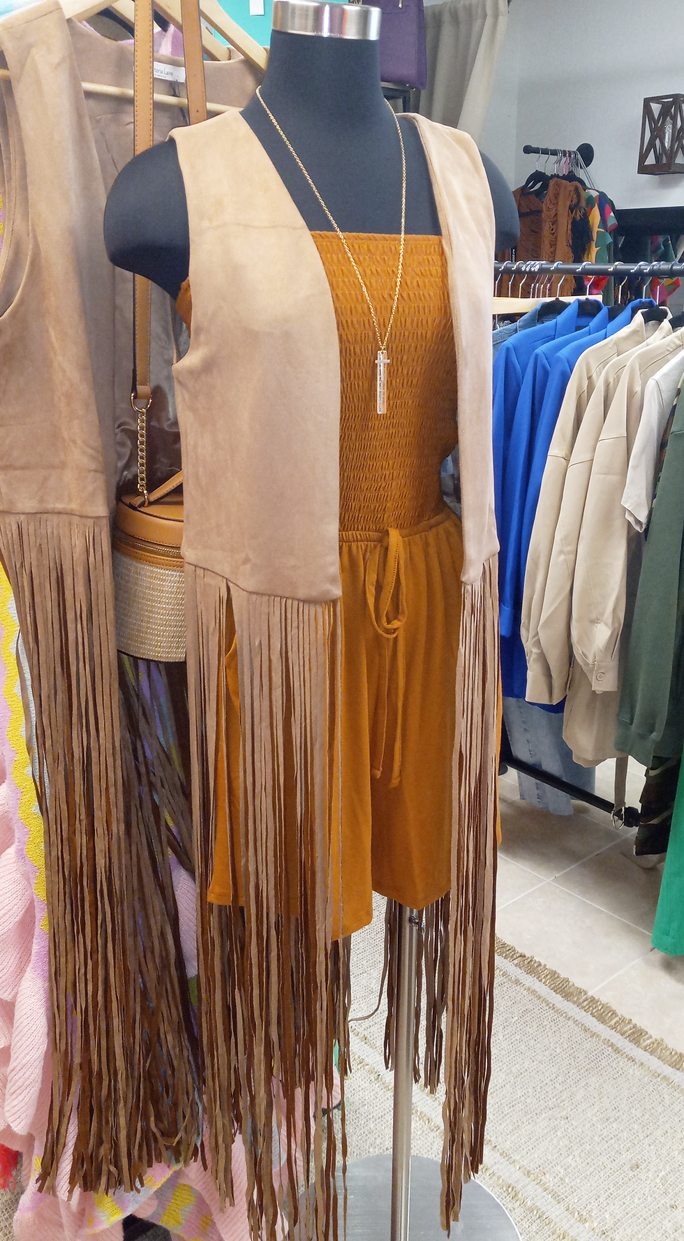 Thumbnail: Girls Out West Fringe Vest