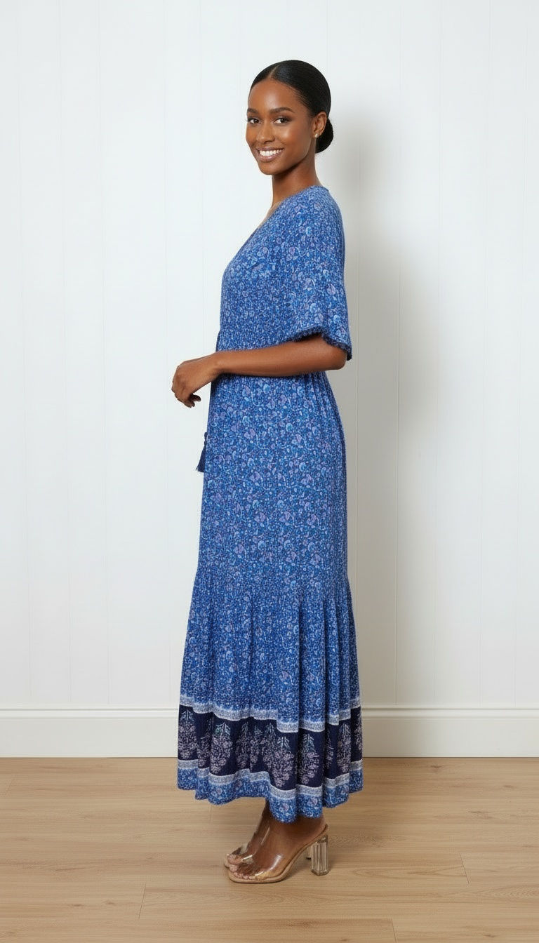Thumbnail: Blue Maxi Dress