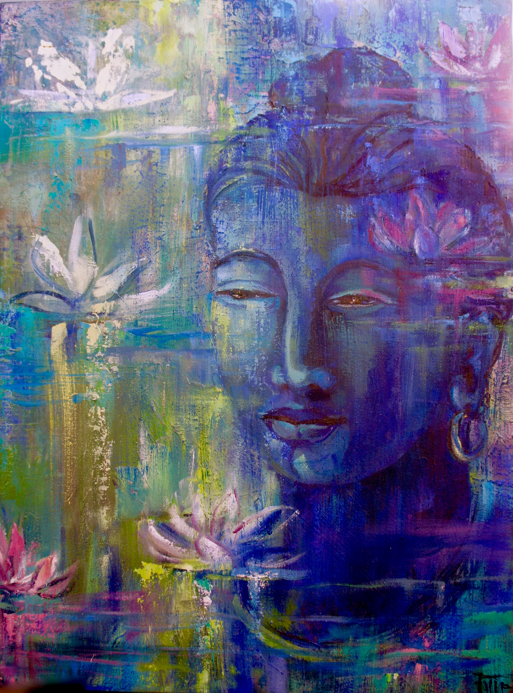 Buda azul