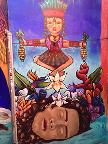 A koan dream as street art in Oaxaca