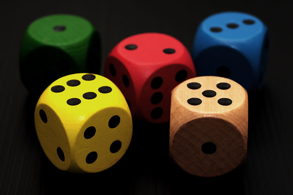 Colored Dice