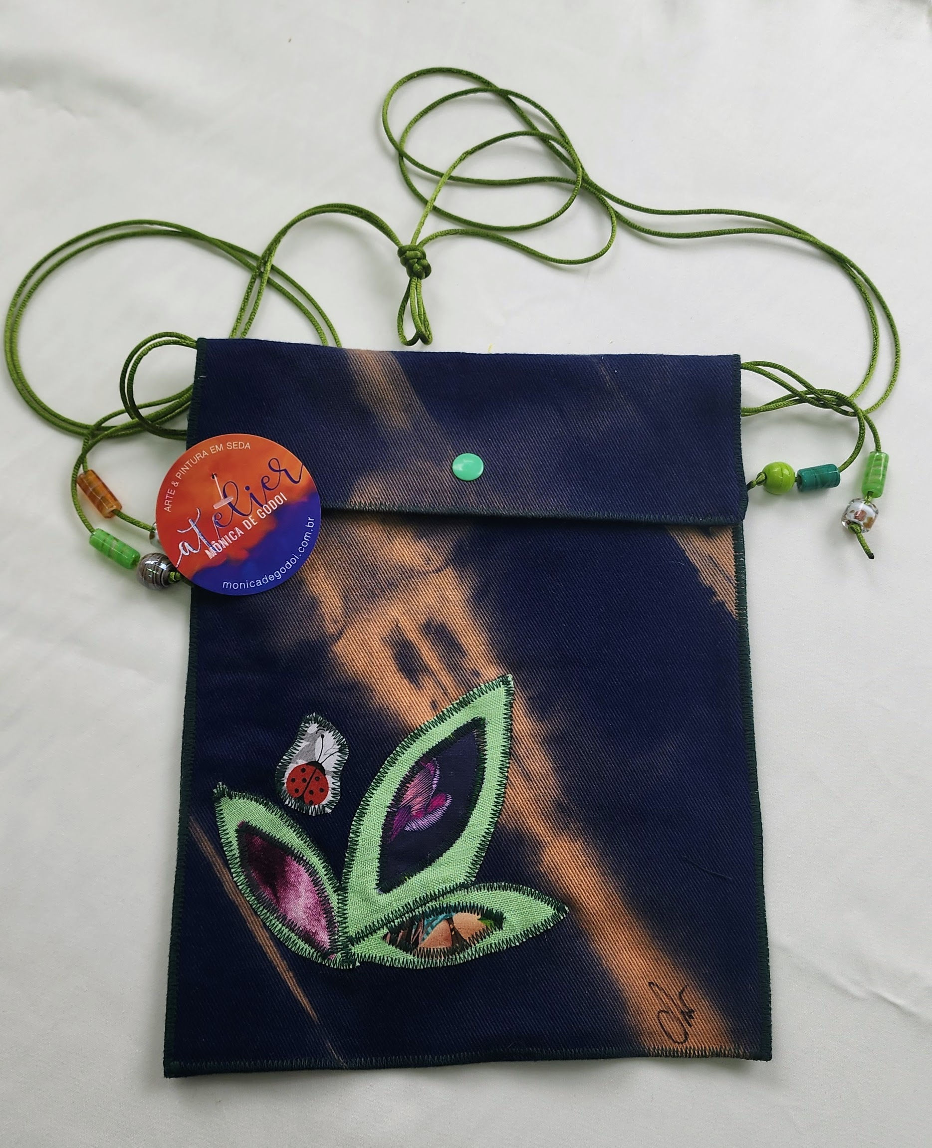 Bolsa Tiracolo Criativa Joaninha