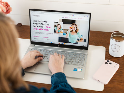Dietitian website by Kimpeccable Designs