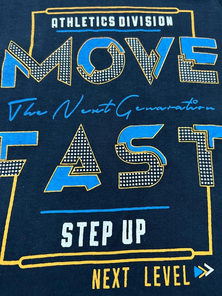 Thumbnail: Yellow Umbrella Boy T-shirt for 6M - 13 Year-Move Fast Printed