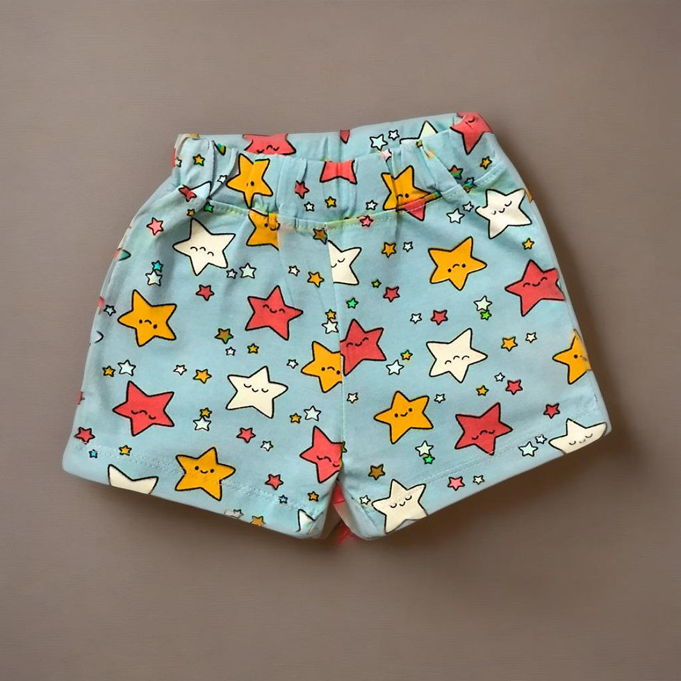 Thumbnail: Teddy House Set for 3M - 2Year-Star Printed