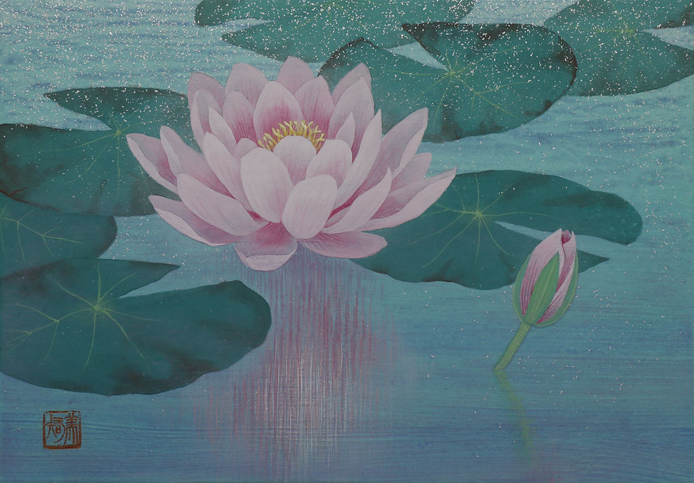 花のある風景展（ギャラリー杉：秋田）